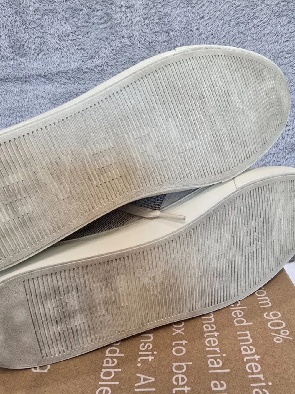 Men's Casual Canvas Sneakers in Beige - Unknown Brand